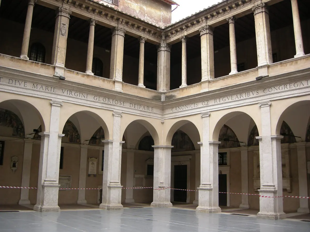 Der Kreuzgang Chiostro del Bramante